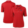 thumbnail image 1 of Women's Cutter & Buck Red Binghamton Rumble Ponies Virtue DryTec Eco Pique Recycled Polo, 1 of 3