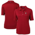 thumbnail image 1 of Women's Cutter & Buck Red Indianapolis Indians Virtue DryTec Eco Pique Recycled Polo, 1 of 3