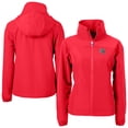 thumbnail image 1 of Women's Cutter & Buck Red New England Patriots Helmet Charter Eco Recycled Full-Zip Jacket, 1 of 3