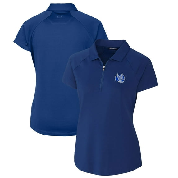 Women's Cutter & Buck Royal Air Force Falcons Forge Stretch Polo