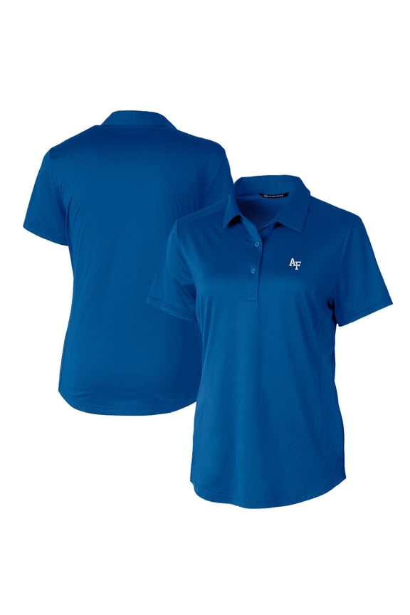 Women's Cutter & Buck Royal Air Force Falcons Prospect Textured Stretch Polo