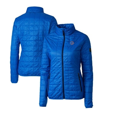 Women's Cutter & Buck Royal Boise State Broncos Rainier Eco Insulated Puffer Full-Zip Jacket