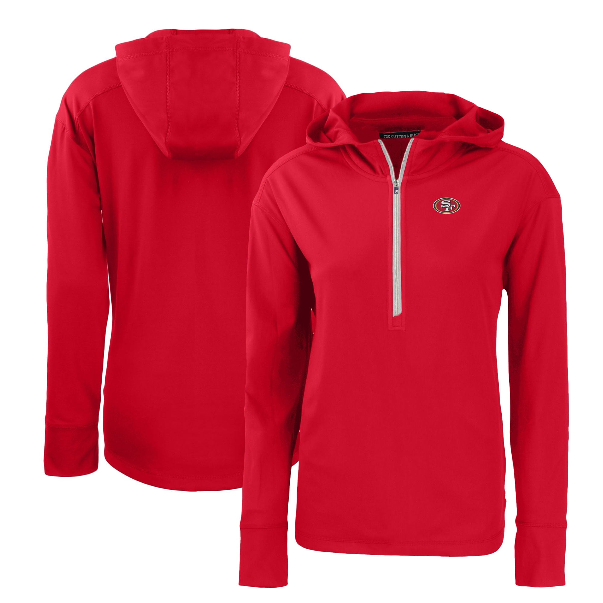 Women's Cutter & Buck Scarlet San Francisco 49ers Primary