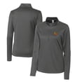 thumbnail image 1 of Women's Cutter & Buck  Steel Las Vegas Aviators Clique Spin Eco Performance Half-Zip, 1 of 3