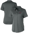 thumbnail image 1 of Women's Cutter & Buck Steel New Mexico State Aggies Vault Prospect Textured Stretch Polo, 1 of 3