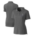 thumbnail image 1 of Women's Cutter & Buck Steel Northern Arizona Lumberjacks Advantage Tri-Blend Pique Polo, 1 of 3