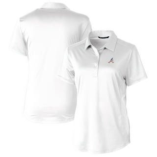 Atlanta Braves Cutter & Buck Big & Tall Forge Eco Stretch Recycled Polo -  White