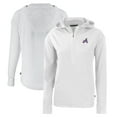 thumbnail image 1 of Women's Cutter & Buck White Atlanta Braves City Connect Daybreak Eco Recycled Half-Zip Hoodie, 1 of 1