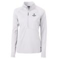 thumbnail image 1 of Women's Cutter & Buck White Colorado State Rams Adapt Eco Knit Half-Zip Pullover Jacket, 1 of 1
