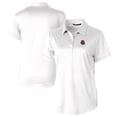 thumbnail image 1 of Women's Cutter & Buck White Cornell Big Red Prospect Textured Stretch Polo, 1 of 3