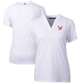 thumbnail image 1 of Women's Cutter & Buck White Eastern Washington Eagles Forge Blade V-Neck Top, 1 of 3