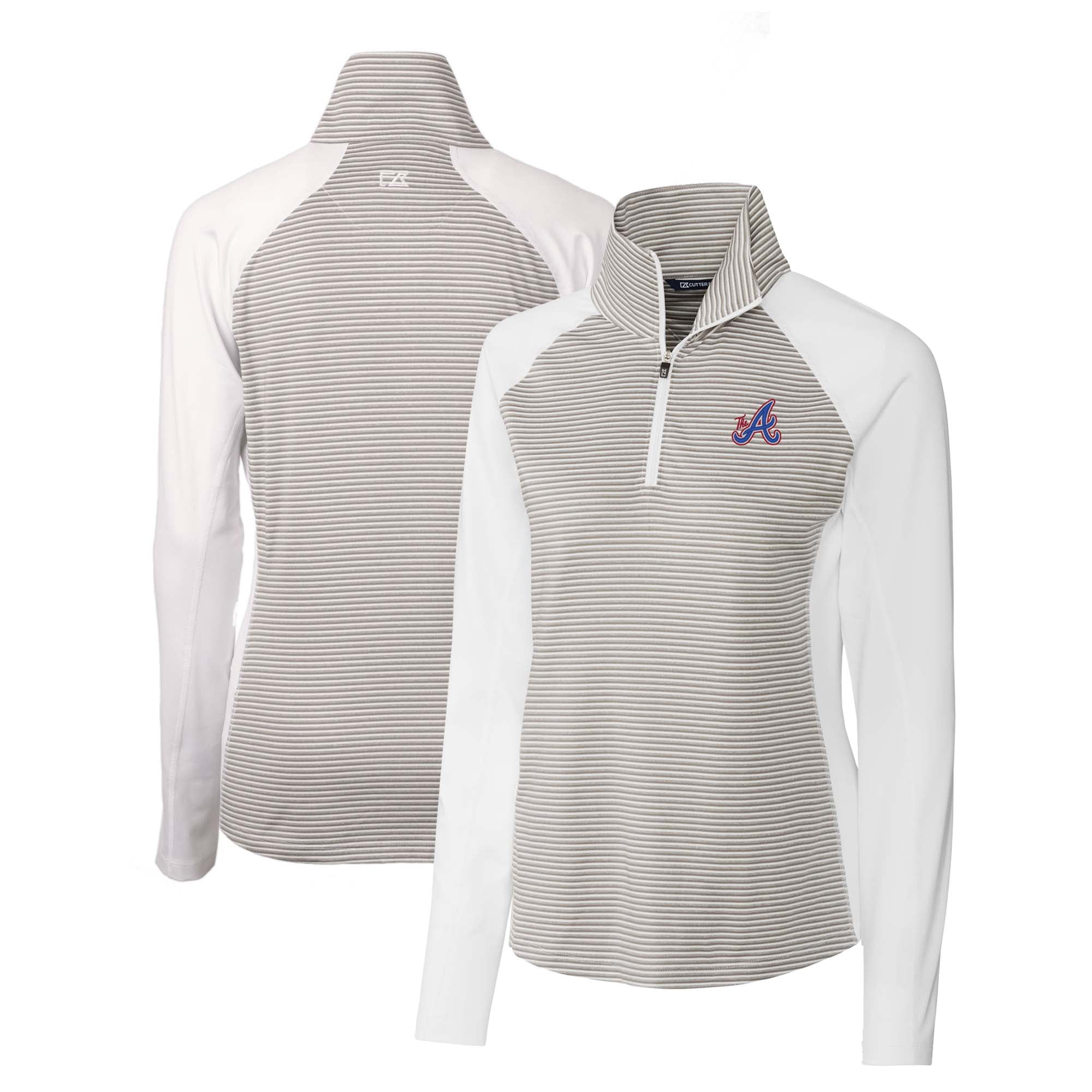 Cutter & Buck Women's CB Drytec Topspin Full Zip Jacket - Moisture Wicking, Brushed Jersey - View #3