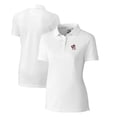 thumbnail image 1 of Women's Cutter & Buck White Louisville Cardinals Advantage Tri-Blend Pique Polo, 1 of 3