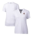 thumbnail image 1 of Women's Cutter & Buck White Louisville Cardinals Forge Stretch Blade V-Neck Top, 1 of 3