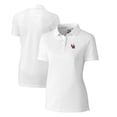 thumbnail image 1 of Women's Cutter & Buck White Ole Miss Rebels Advantage Tri-Blend Pique Polo, 1 of 3