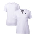 thumbnail image 1 of Women's Cutter & Buck  White Penn State Nittany Lions Alumni DryTec Forge Stretch V-Neck Blade Top, 1 of 3