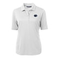 thumbnail image 1 of Women's Cutter & Buck White Penn State Nittany Lions Virtue Eco Pique Recycled Polo, 1 of 1