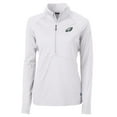 thumbnail image 1 of Women's Cutter & Buck White Philadelphia Eagles Adapt Eco Knit Half-Zip Pullover Jacket, 1 of 1