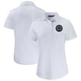 thumbnail image 1 of Women's-Cutter & Buck  White Philadelphia Union Prospect Eco Textured Stretch Recycled Polo, 1 of 3