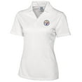 thumbnail image 1 of Women's Cutter & Buck White Pittsburgh Steelers DryTec Genre Polo, 1 of 1