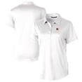 thumbnail image 1 of Women's Cutter & Buck White Rutgers Scarlet Knights Prospect Textured Stretch Polo, 1 of 3