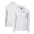 thumbnail image 1 of Women's Cutter & Buck  White UTSA Roadrunners Adapt Eco Knit Stretch Recycled Half-Zip Pullover Top, 1 of 3