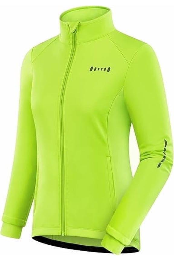 Women's Cycling Jacket Windproof Thermal Winter Running Cold Weather Bicycle Biking Jacket Softshell Warm
