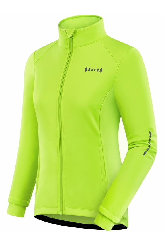 Women's Cycling Jacket Windproof Thermal Winter Running Cold Weather Bicycle Biking Jacket Softshell Warm