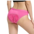 thumbnail image 1 of Women's Cycling Briefs 3D Thickened Silicone Cushion Briefs Lightweight Quick Drying Ladies Bikini Underwear Dress Womens Silk Lingerie Panties Womens Silk Bikini Panties Lane 22 24 New Womens Silk, 1 of 7