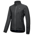 thumbnail image 1 of Women's Cycling Jackets Reflective Packable Running Jacket Windproof Water-Resistant for Hiking Biking with 6 Pockets Cold Weather (Iron Gray 2XL), 1 of 8