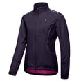 thumbnail image 1 of Women's Cycling Jackets Reflective Packable Running Jacket Windproof Water-Resistant for Hiking Biking with 6 Pockets Cold Weather (Purple XS), 1 of 8