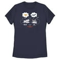 thumbnail image 1 of Women's DC League of Super-Pets Cartoon Krypto and Ace Dreams  Graphic Tee Navy Blue 2X Large, 1 of 4