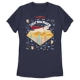 thumbnail image 1 of Women's DC League of Super-Pets Krypto Solar Paw Punch  Graphic Tee Navy Blue X Large, 1 of 4