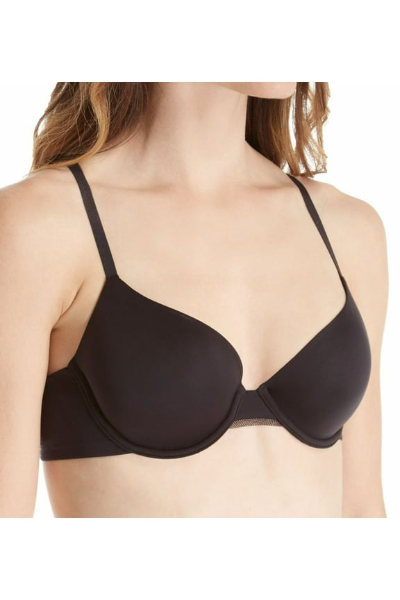 Women's DKNY DK4001 Litewear Spacer T-Shirt Bra (Black 34A)