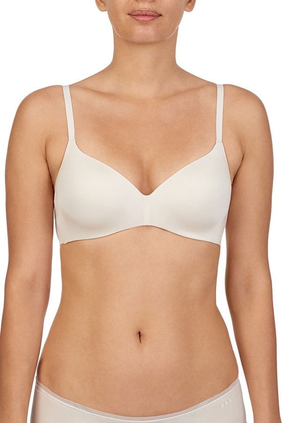 Women's DKNY DK4047 Litewear Wirefree Push-up Bra (Vanilla 34DD)