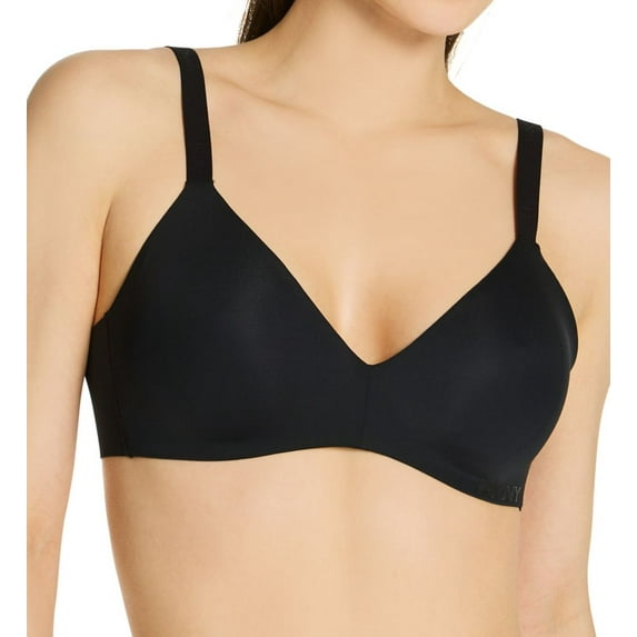 Women's DKNY DK7934 Active Comfort Wireless Bra (Black 32DD)