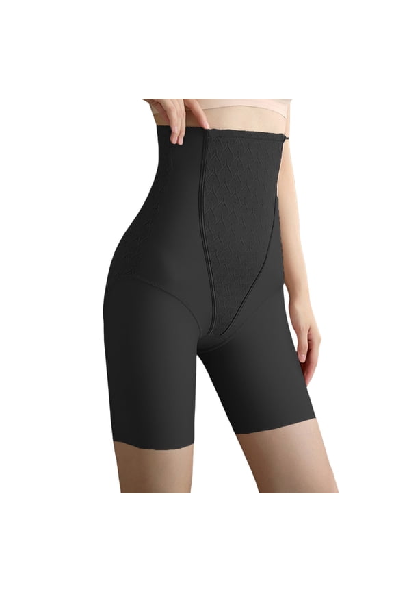 Women's Dace Style High Waist Pants Postpartum Body Shaping Pants Thin Breathable Mesh Pants,Color:Black