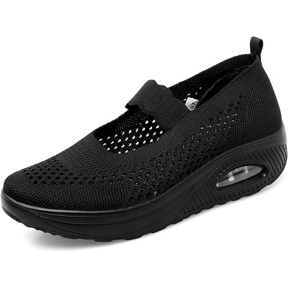 Women's Daily Walker Air Cushion Orthopedic Diabetic-Friendly Wedge Sneaker