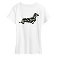 thumbnail image 1 of Instant Message - Daisy Fill Dachshund - Women's Short Sleeve Graphic T-Shirt, 1 of 5