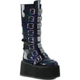 thumbnail image 1 of Women's Damned 318 Knee-High Platform Buckle Boot, 1 of 2