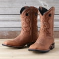 thumbnail image 1 of Women’s Dan Post Jesse Leather Boots Handcrafted Brown, 1 of 7