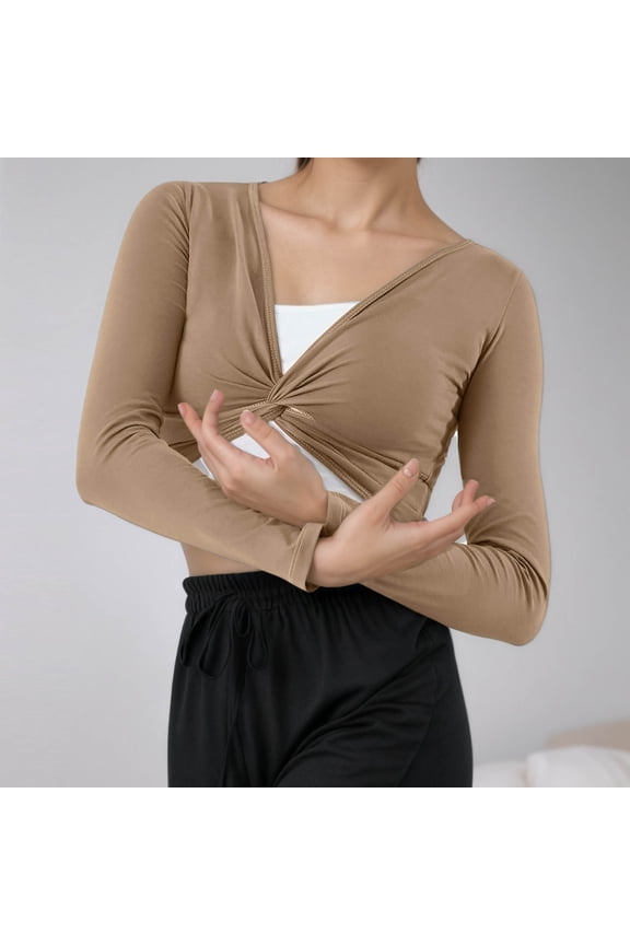 Women's Dance Dress Modern Dance Practice Dress Top Flower Shawl Figure Dress Versatile Top Long Sleeve Tees for Women Pack Tennis Shirts Women Stripped Short Sleeve Shirt Women Tech Short Plain Long