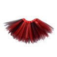thumbnail image 1 of Women's Dance Skirt Tutu with Rainbow Corner Elegant Flowy Ballet Skirt for Performances and Practice, 1 of 1