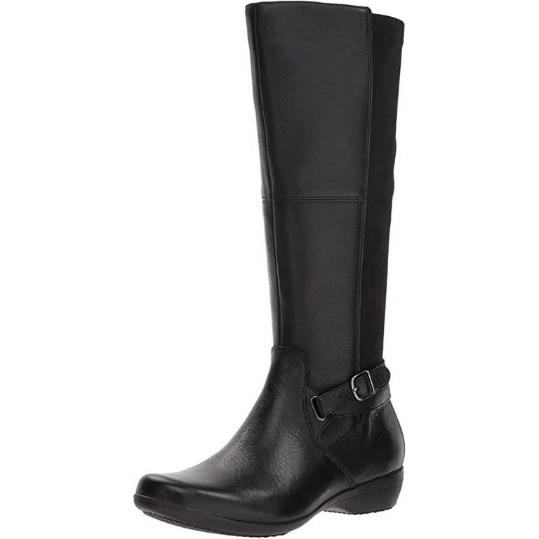 Dansko francesca hotsell black milled nappa