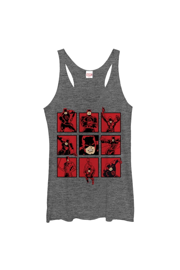 Women's Daredevil Crime Fighter Racerback Tank Top