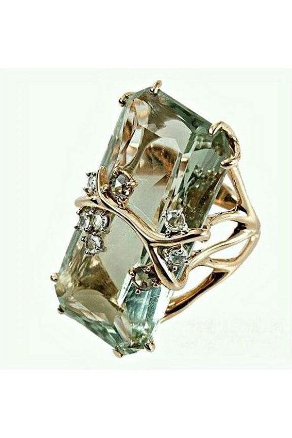 Women's Dark Blue Diamond Cool Ring