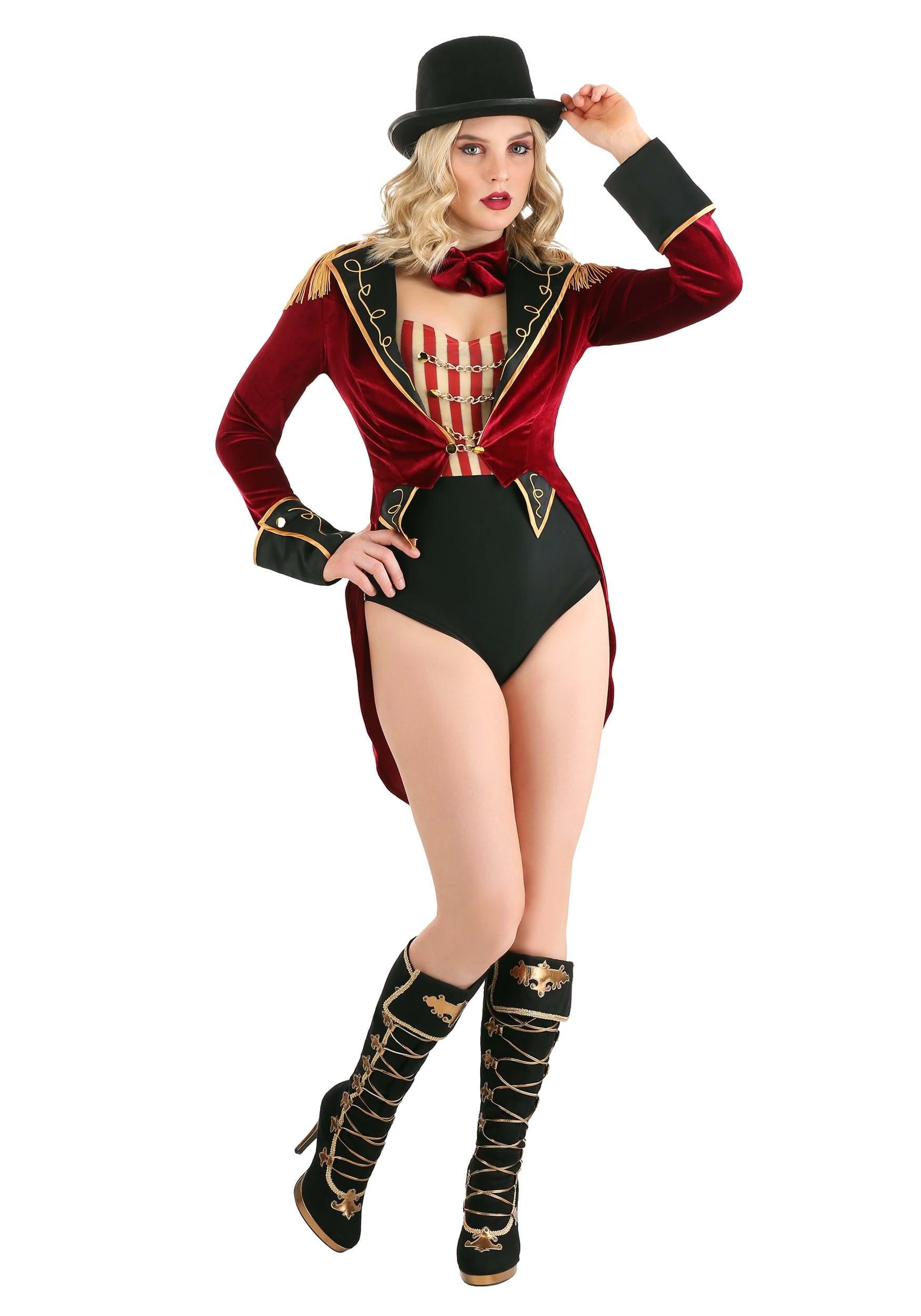 Women's Dark Ringmaster Costume 