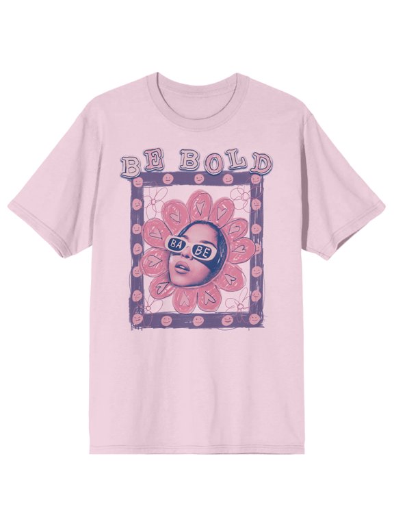 Women's Day Be Bold Women's Cradle Pink Crew Neck Short Sleeve T-shirt-Medium