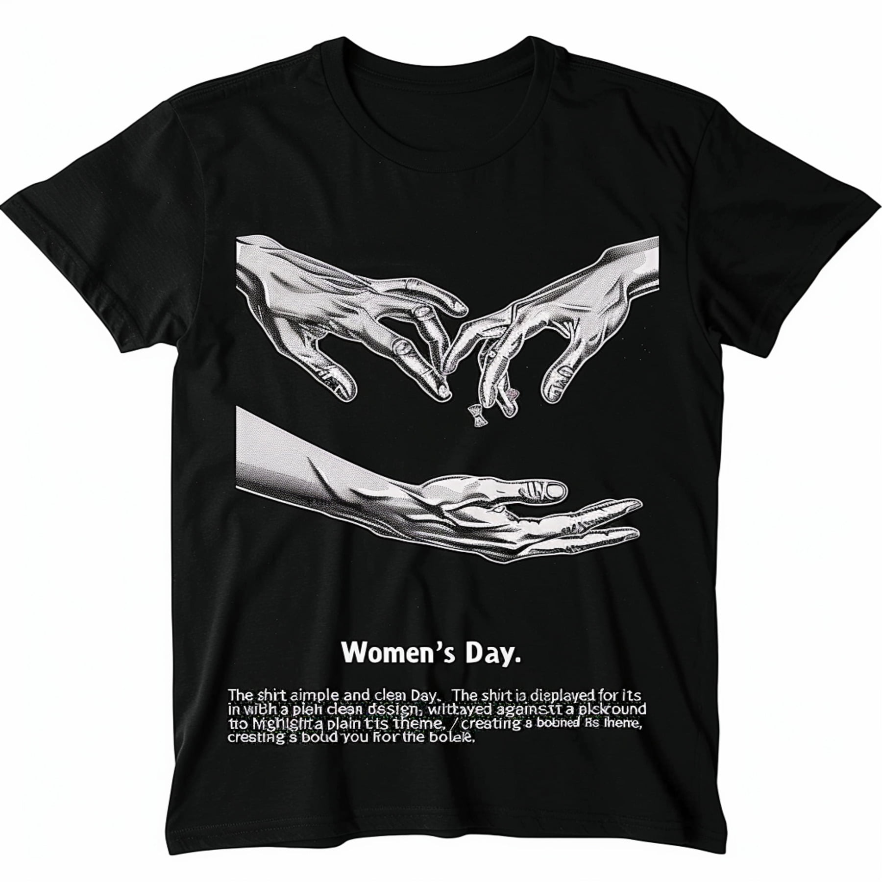 Women's Day Rolling J's Black TShirt Streetwear Culture Graphic Tee