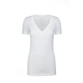 thumbnail image 1 of Women's Deep V-Neck Short Sleeve T-Shirt, 1 of 2